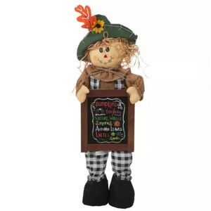 Fall Sign Scarecrow